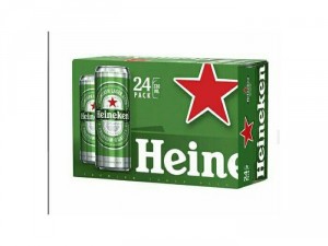 Thùng 24 lon bia Heineken Sleek 330ml