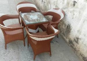 Sản xuất và cung cấp bàn ghế cafe nhựa giả mây dùng cho cafe, nhà hàng