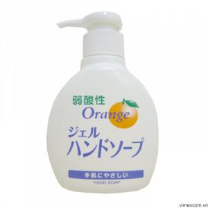 Nước rửa tay dạng bọt hương cam 300ml - Nhật Bản