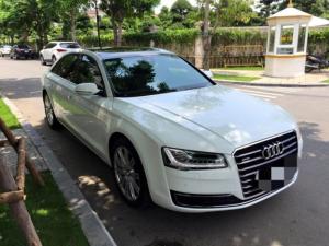 Bán Audi A8 , Động cơ 4.0 , Sản xuất 2014, đăng ký 2014, màu trắng