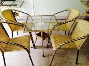 Cần bán gấp bàn ghế cafe hàng xuất khẩu Chất liệu Mây-Nhựa- với giá cực rẻ