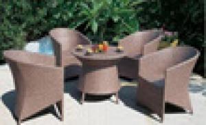 Cần thanh lý bàn ghế nhựa giả mây giá rẻ