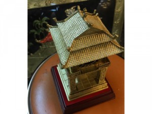 Tượng khuê văn các bằng đồng cao 18cm