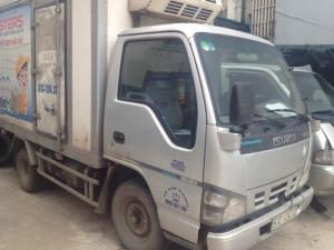 Xe tải cũ isuzu đông lạnh 1.1 tấn màu bạt