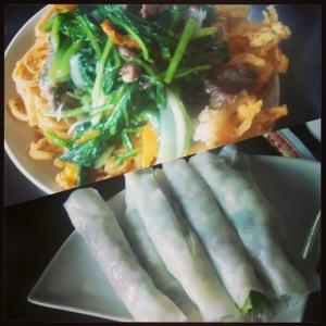 Phở cuốn, phở chiên trứng50