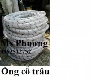 Ống cổ trâu Gân Nhựa Trơn Hút Khí, Chân Không