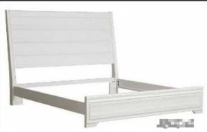 Giường gỗ Bạch Dương xuất khẩu