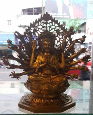 tượng phật chuẩn đề cao 42cm
