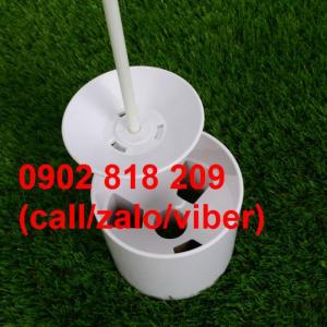 Bộ lỗ golf cột cờ golf nhựa, cờ golf mặt cười