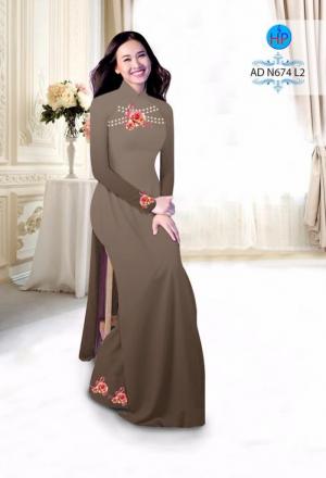 Vải áo dài AD N674