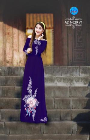 Vải áo dài AD N629