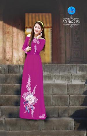 Vải áo dài AD N629