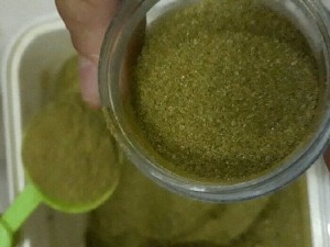 Bột lột mụn Collagen Trà Xanh