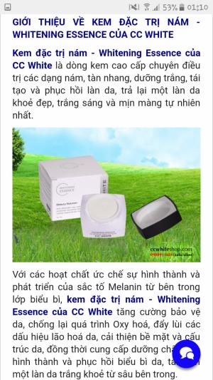Kem Đặc Trị Nám