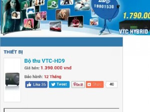 Đầu Thu Vtc Hd9