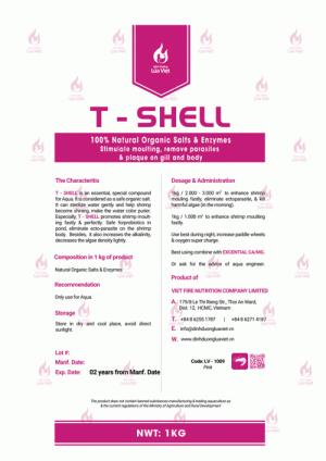 Sản xuất thức ăn tôm, cá | Phụ gia thức ăn thủy sản - T-SHELL