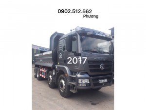 Bán xe ben shacman chính hãng 2017 tại Lâm Đồng