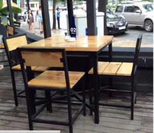 Chuyên cung cấp bàn ghế gỗ dùng cho các quán ăn gia đình cafe máy lạnh.