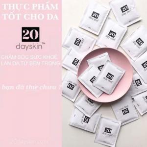 20dayskin Thực phẩm Làm Trắng Da, sạch mụn, hết nám, hiệu quả - Chuyên sỉ và lẻ, Giá tốt nhất .