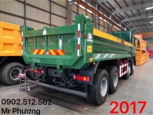 Đà nẵng xe ben 4 chân Howo 2017