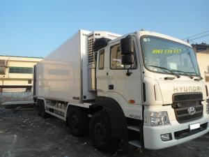 Bán hyundai 4 chân HD320 thùng đông lạnh giá cực sốc.