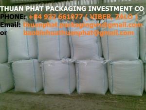 Bao jumbo mới và cũ giá rẻ, bao jumbo 1 tấn, bao jumbo đựng gạo,