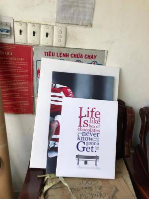 Làm tranh trang trí cho văn phòng làm việc Startup, Câu nói hay, In trang trí gia công tại Công ty In Kỹ Thuật Số