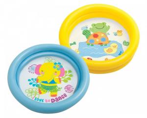 Bể bơi phao mini INTEX đáy bể họa tiết ngộ nghĩnh Tiện dụng, an toàn khi cho bé vui chơi, không gây kích ứng da.