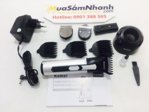 Lưỡi răng bằng hợp kim, có thể tháo rời để vệ sinh.