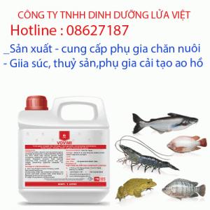 VOVIMI | Phụ gia thức ăn thủy sản|Tăng sức đề kháng, Chắc thịt bóng vỏ