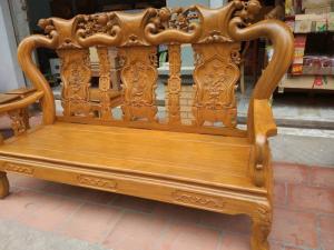 Bộ bàn ghế gỗ lim tay 12