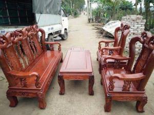 Bộ minh quốc đào tay 10 Đồ Gỗ Mạnh Tráng