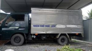 Xe tải cũ kia k2700 tải 1 tấn thùng kín đời 2003
