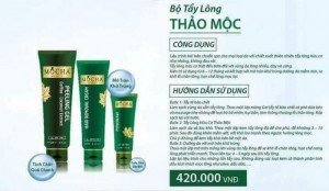 Set tẩy lông thảo mộc phù hợp với mọi loại da