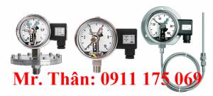 P510 Wise - Đồng hồ đo áp suất có tiếp điểm điện - Đồng hồ áp suất P510 Wise