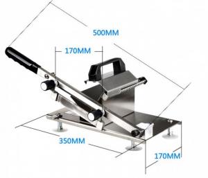 Máy thái thịt chín, máy thái thịt đông lạnh ST200B giảm giá cực sốc