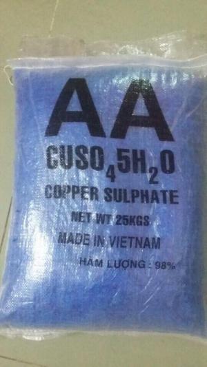 Đồng Sulfat – CuSO4 (dạng bột, dạng cục)
