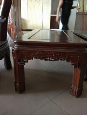 Bộ bàn ghế triện gỗ gụ
