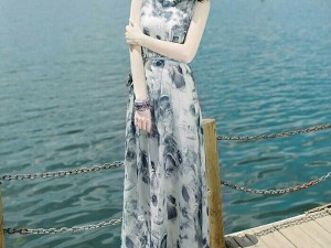 Đầm Maxi Hoa Lanny Cao Cấp