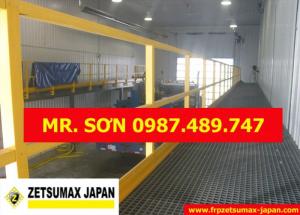 tấm sàn lưới sợi thủy tinh