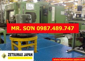 tấm sàn lưới sợi thủy tinh