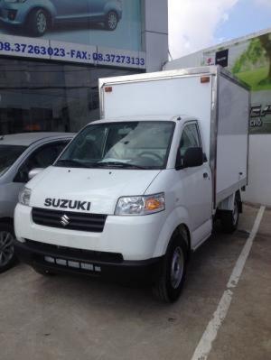 Bán xe suzuki Pro thùng kín dài, mui bạt dài lên đến 2.370m mẫu ĐỘC QUYỀN