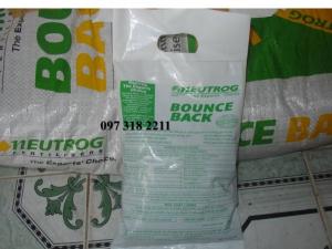 Mặt sau bao bì phân úc