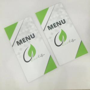 In menu dạng cuốn