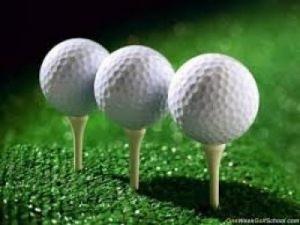 Bóng tập golf 2 lớp, bóng golf nổ khai trương