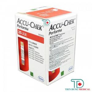 Que thử đường huyết Accu Chek Performa 25