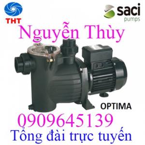Máy bơm hồ bơi SACI hàng nhập khẩu từ Tây Ban Nha giá tốt cho người sử dụng.
