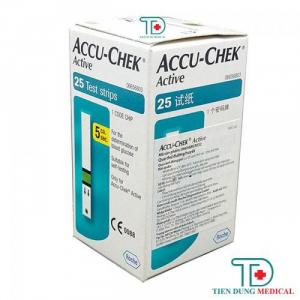 Que thử đường huyết Accu Chek Active 25