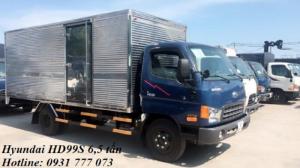 Xe tải Hyundai HD99S Đô Thành - Xe tải Hyundai 6,5 tấn - Hỗ trợ trả góp lãi suất thấp.
