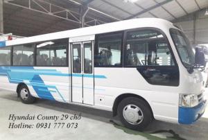 Giá xe Hyundai County 29 chỗ - Hyundai Đô Thành - Hỗ trợ trả góp lãi suất thấp.